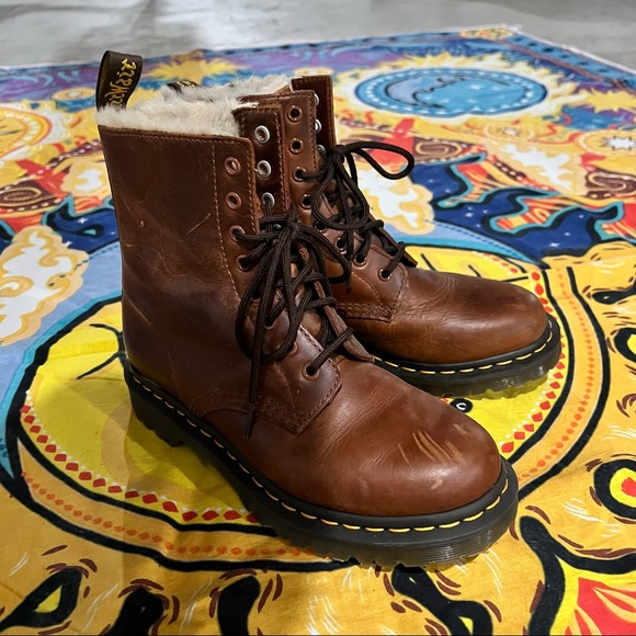 Dr. Martens Shoes - Dr. Martens Women's Serena Burnished Wyoming Chukka Boot in Brown